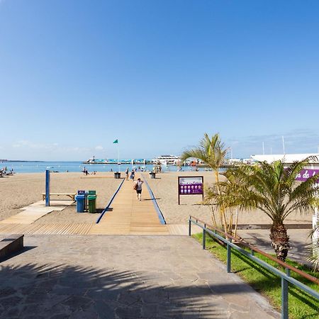 Classbnb - Seafront Studio With Beach View In The Center Of Los Cristianos ลอส กริสเตียนอส ภายนอก รูปภาพ